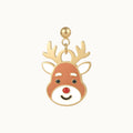 Classic Reindeer Drop Earrings