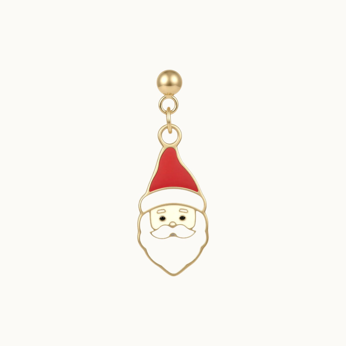Classic Santa Drop Earrings